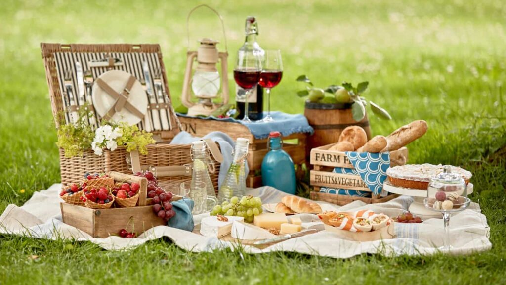 Luxury Picnic Set for Outdoor Dining